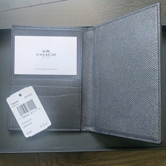 Coach Glitter Travel Set- Navy - Picture 2 of 4